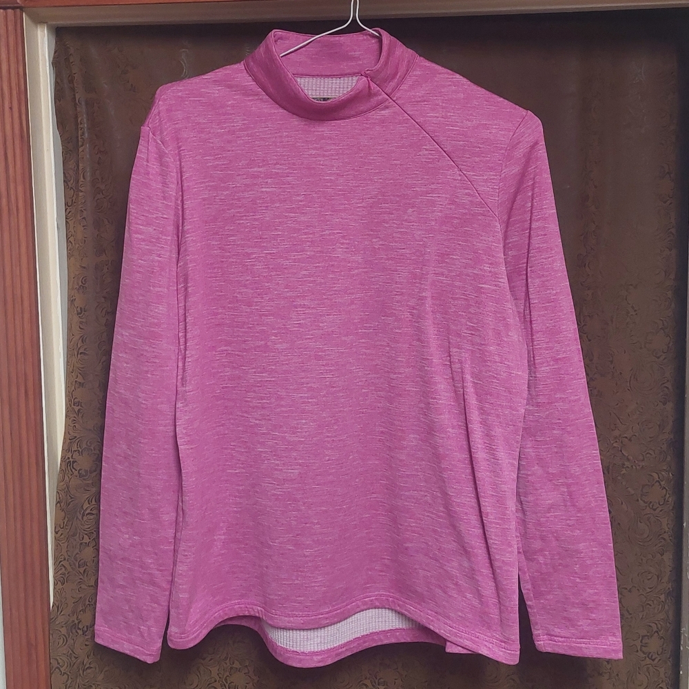 PGA TOUR Motionflux 360 Women's Pink Long Sleeve Top - Picture 4 of 8